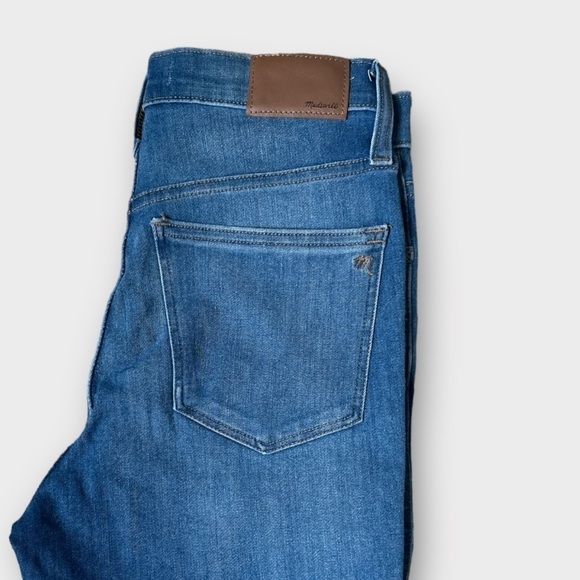 Madewell Women's Roadtripper Jeggings Denim Blue Jeans Side Ankle Zipper Size 25 - Picture 6 of 13
